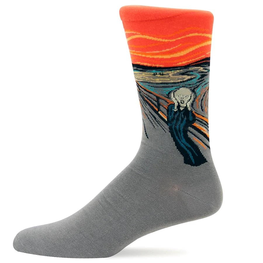 'The Scream' Socks