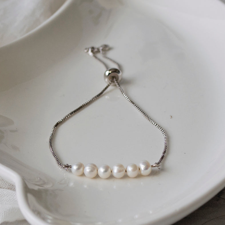 Freshwater Pearl Adjustable Bracelet