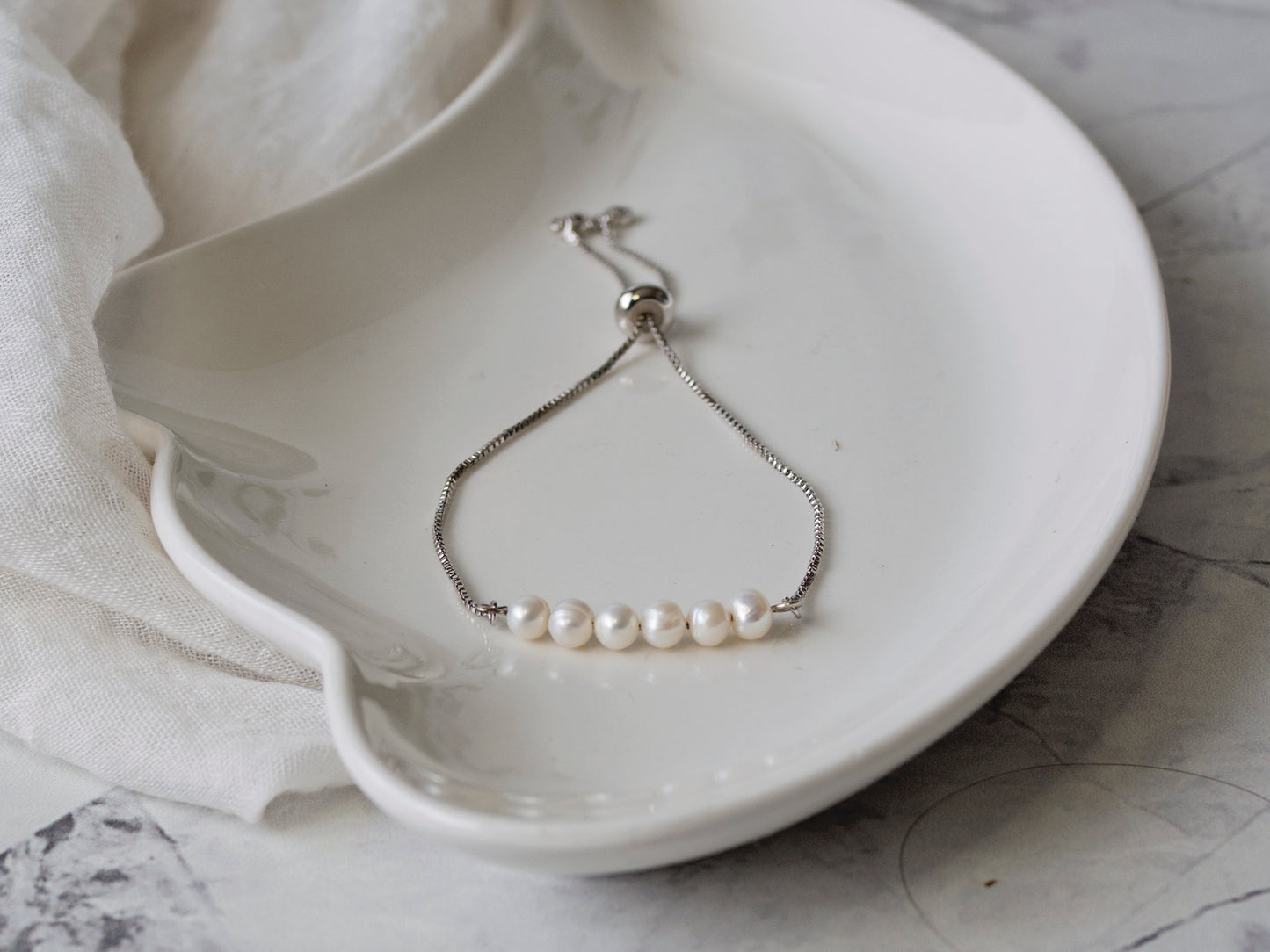 Freshwater Pearl Adjustable Bracelet