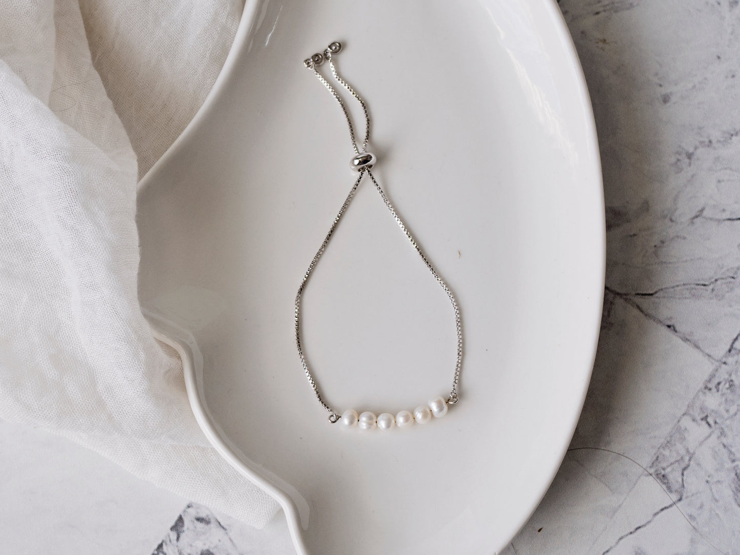 Freshwater Pearl Adjustable Bracelet