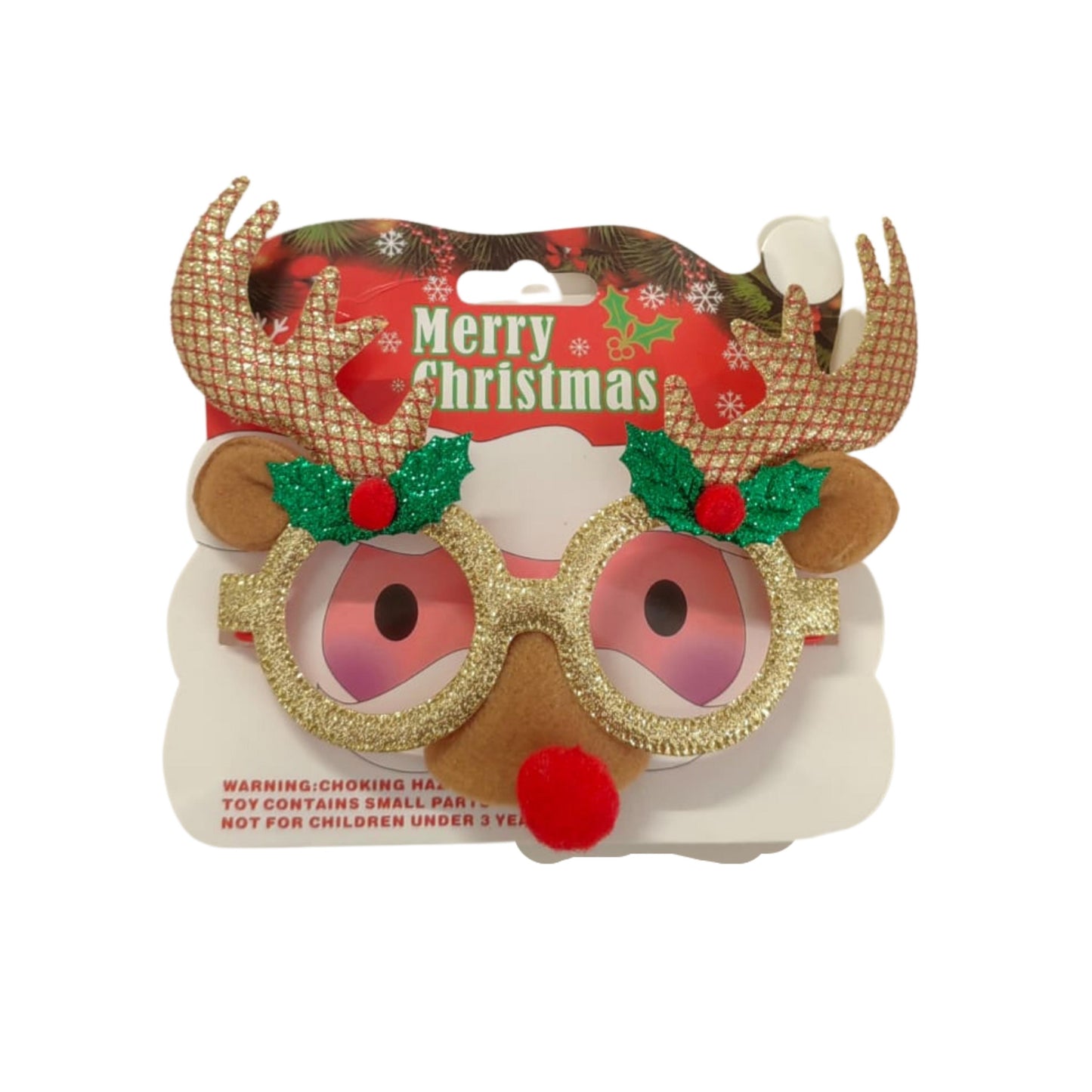Reindeer Christmas Glasses