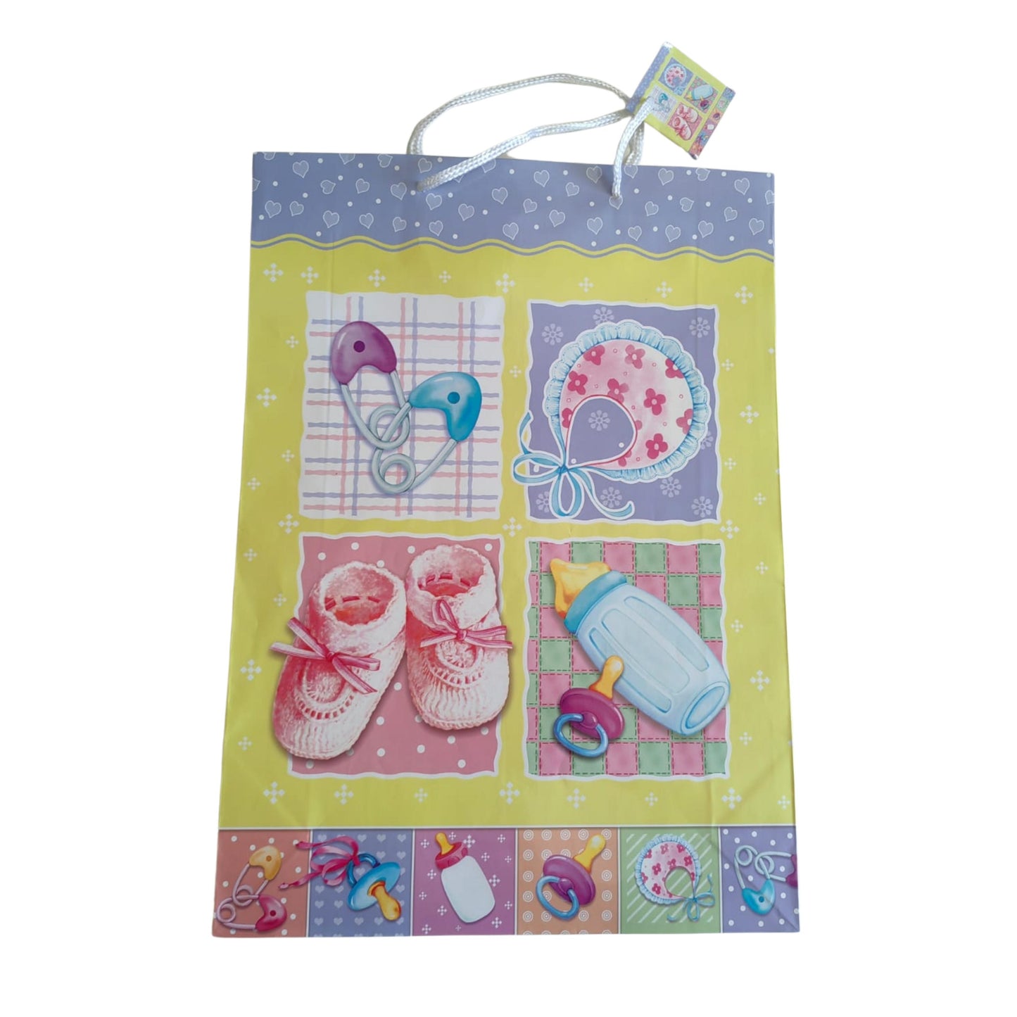 Yellow Baby Gift Bag - Large