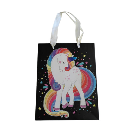 Rainbow Unicorn Gift Bag - Medium
