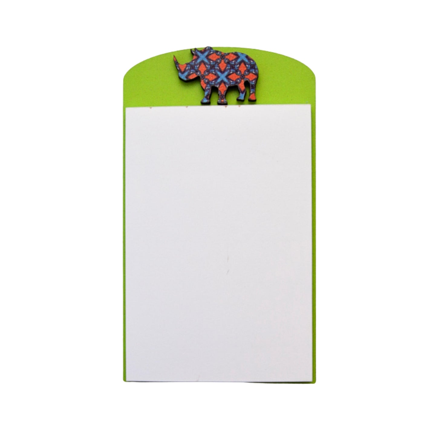 Rhino Fridge Magnet Notepad