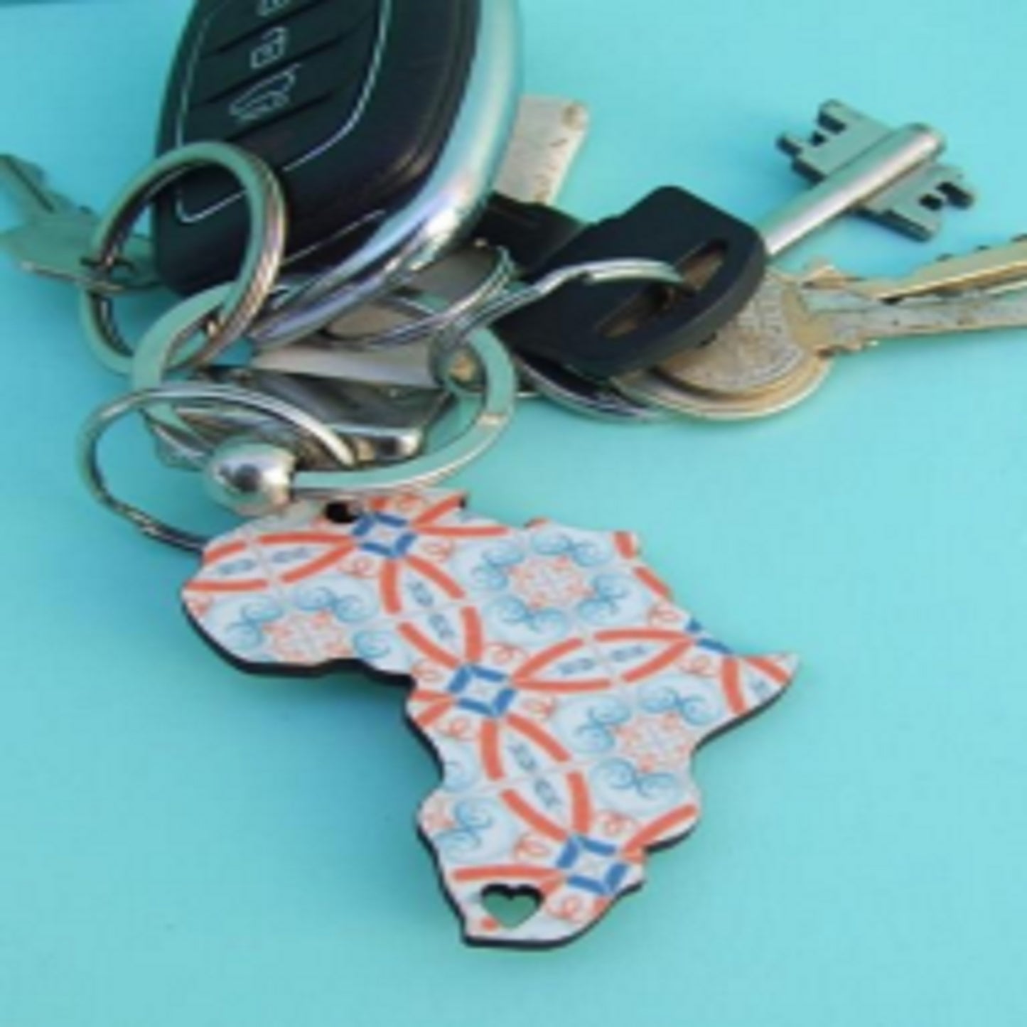 Shwe Shwe Print Africa Keyrings