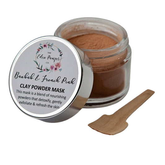 Baobab & Pink French Clay Mask