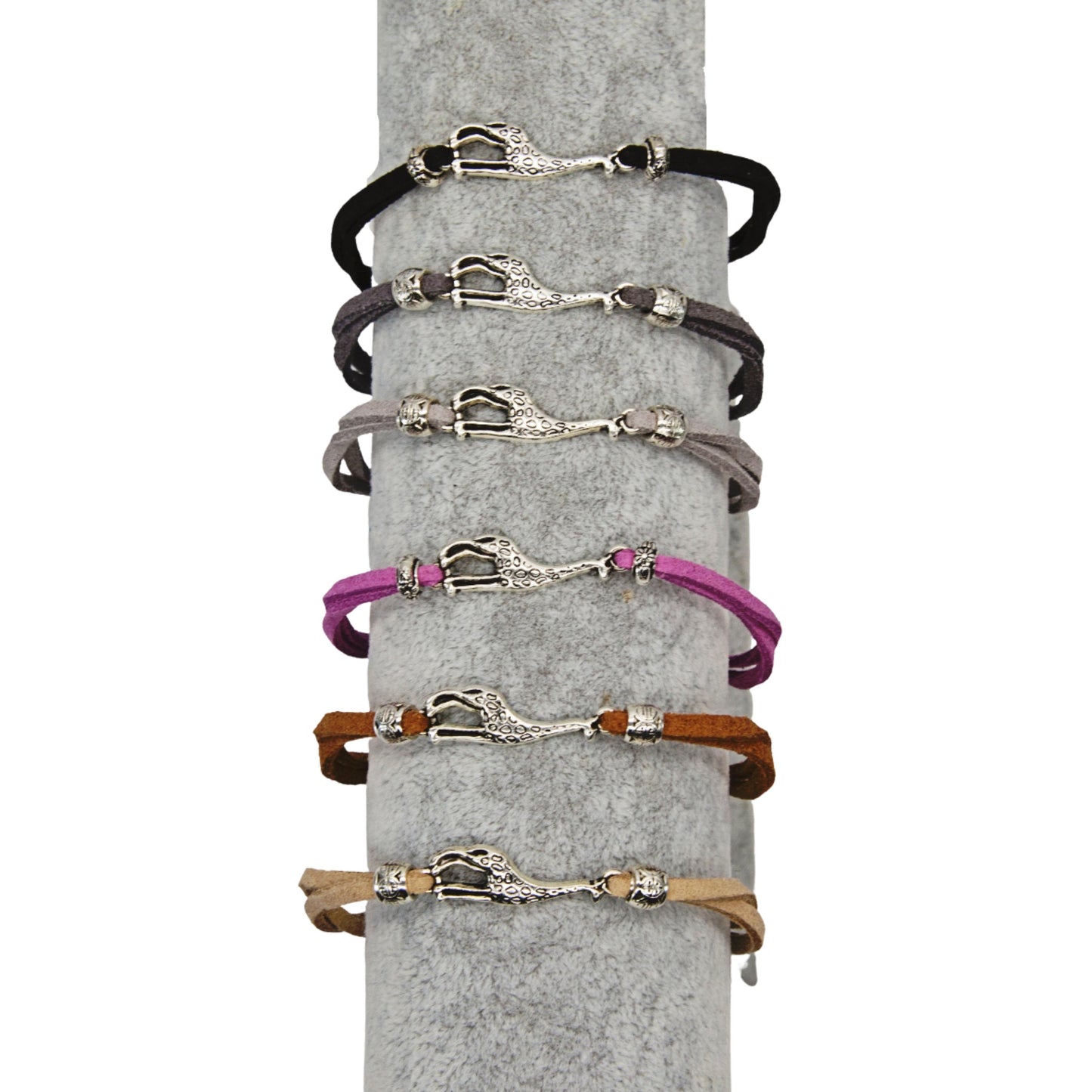 Giraffe Suede Bracelet - Variety of Colours