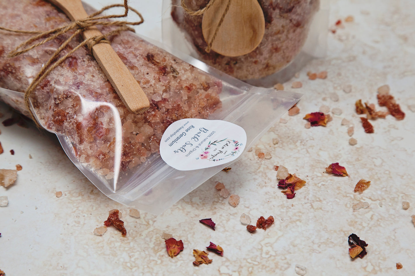 Bath Salts – Rose Geranium