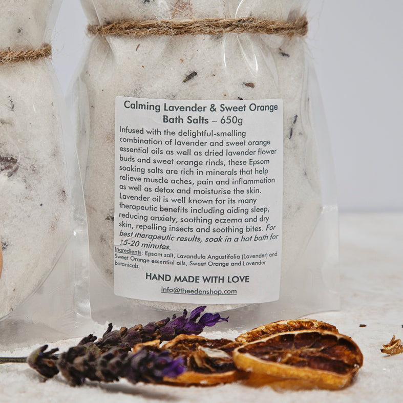 Bath Salts – Lavender and Sweet Orange