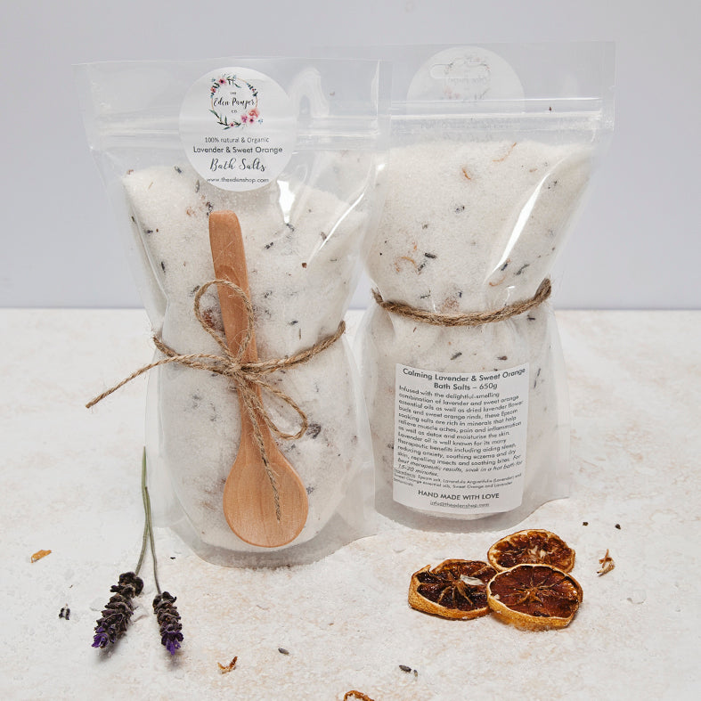 Bath Salts – Lavender and Sweet Orange