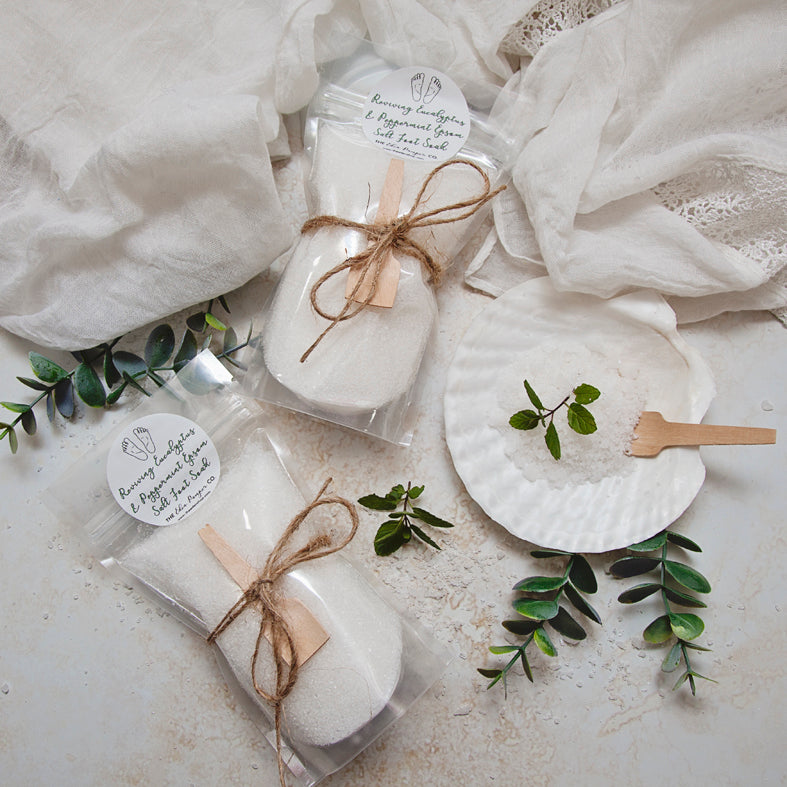 Epsom Salt Foot Soak – Eucalyptus and Peppermint