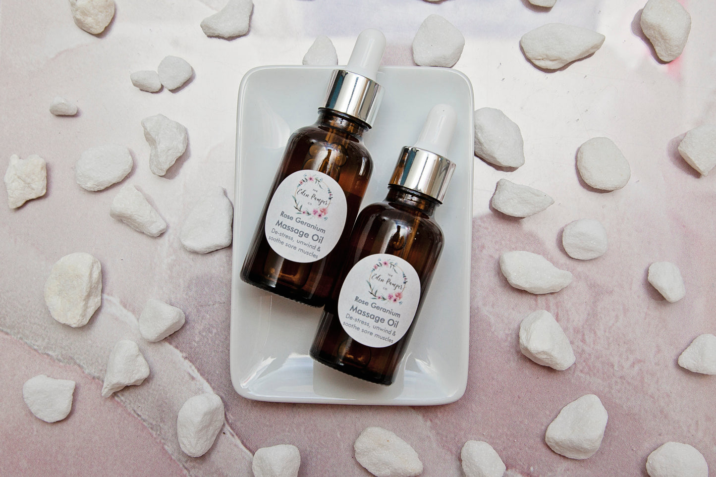 Relaxing Rose Geranium Massage Oil