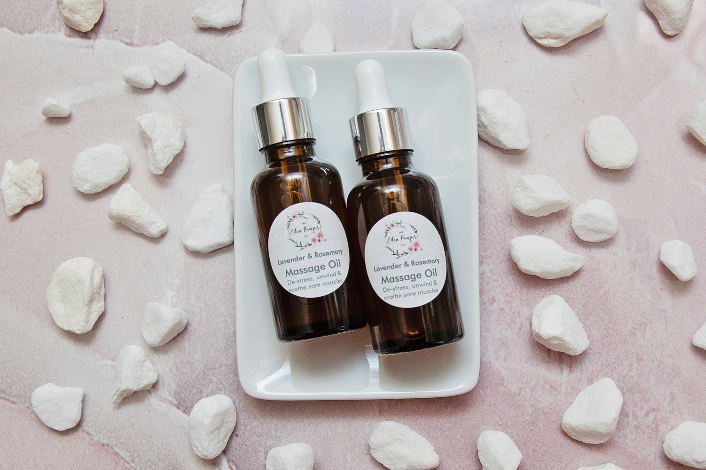 De-stressing Lavender and Rosemary Massage Oil