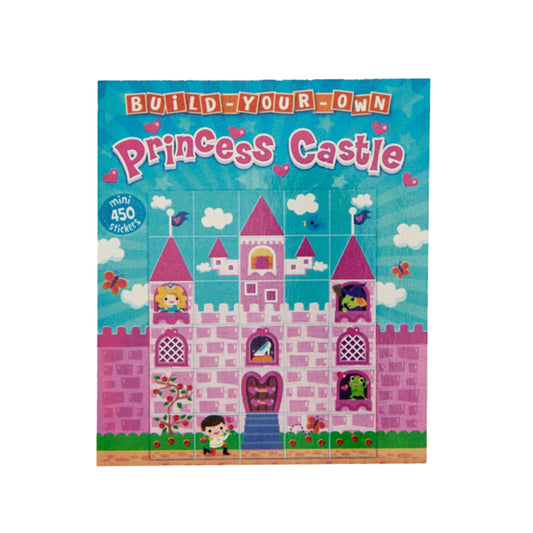 Build Your Own Princess Castle Mini Sticker Pad - 450 Stickers