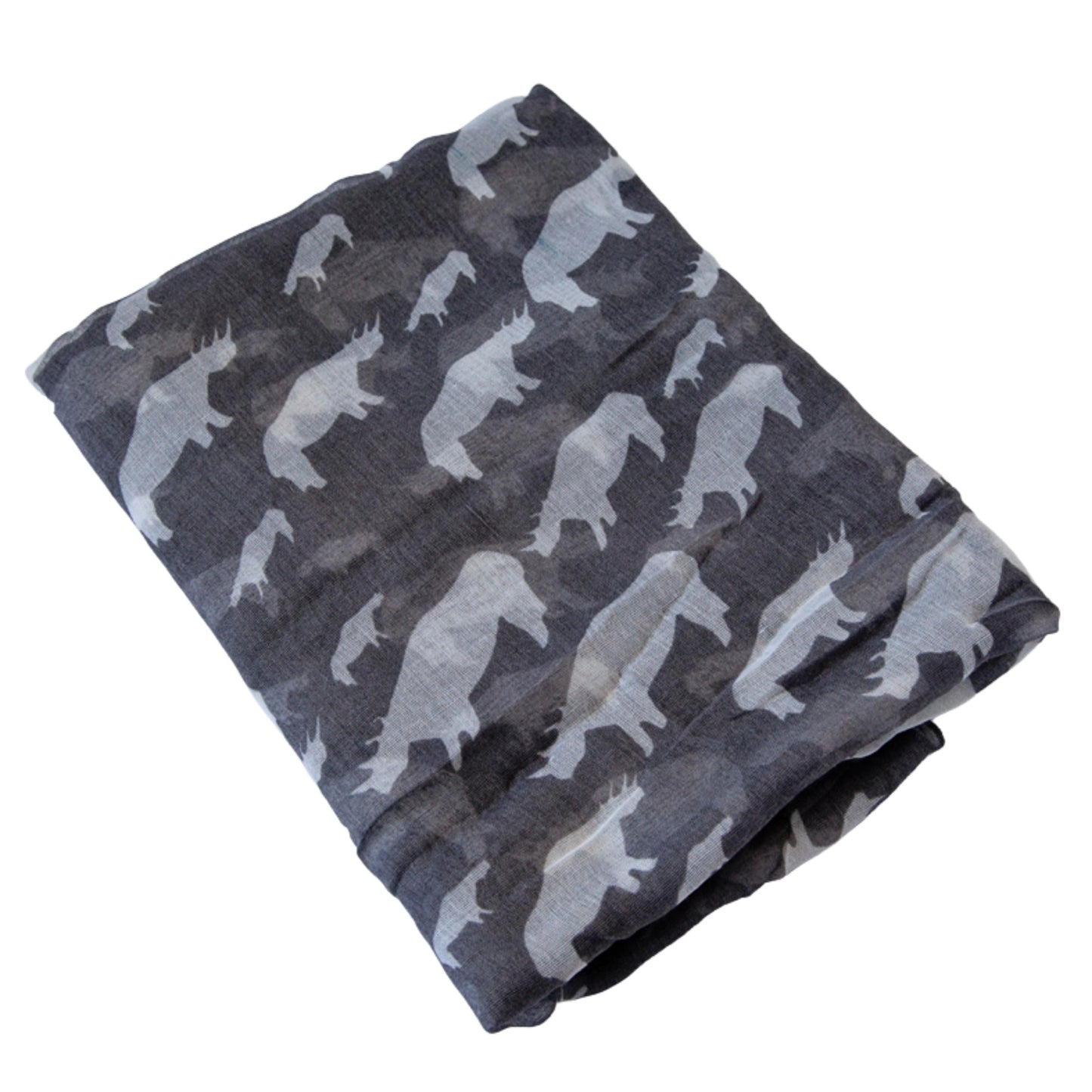 Rhino Scarf - Grey