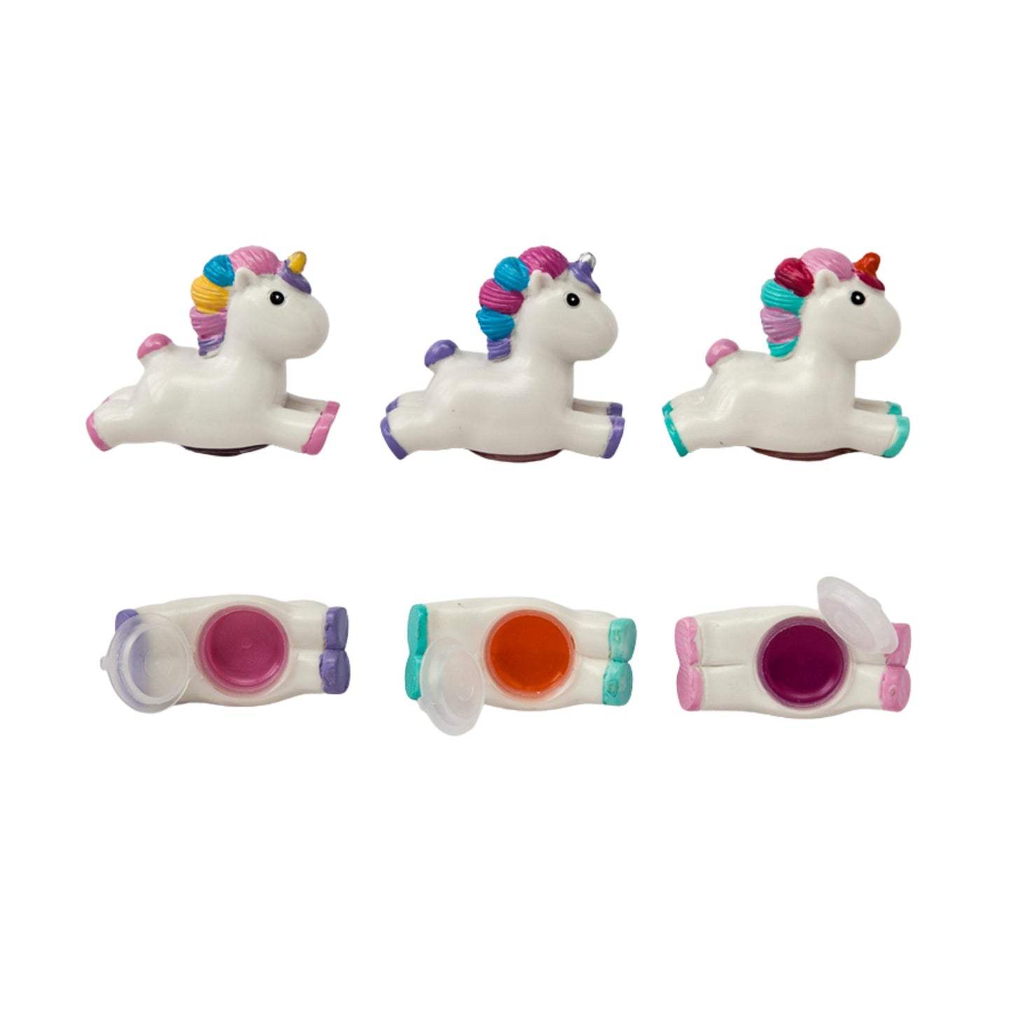 Unicorn Ornament with Lip Balm Inside