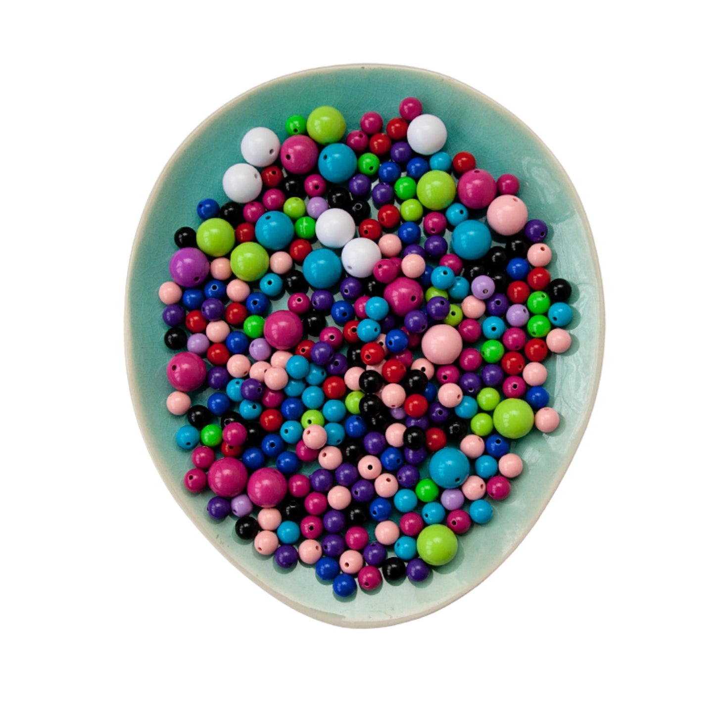Tub Full of Plastic Beads