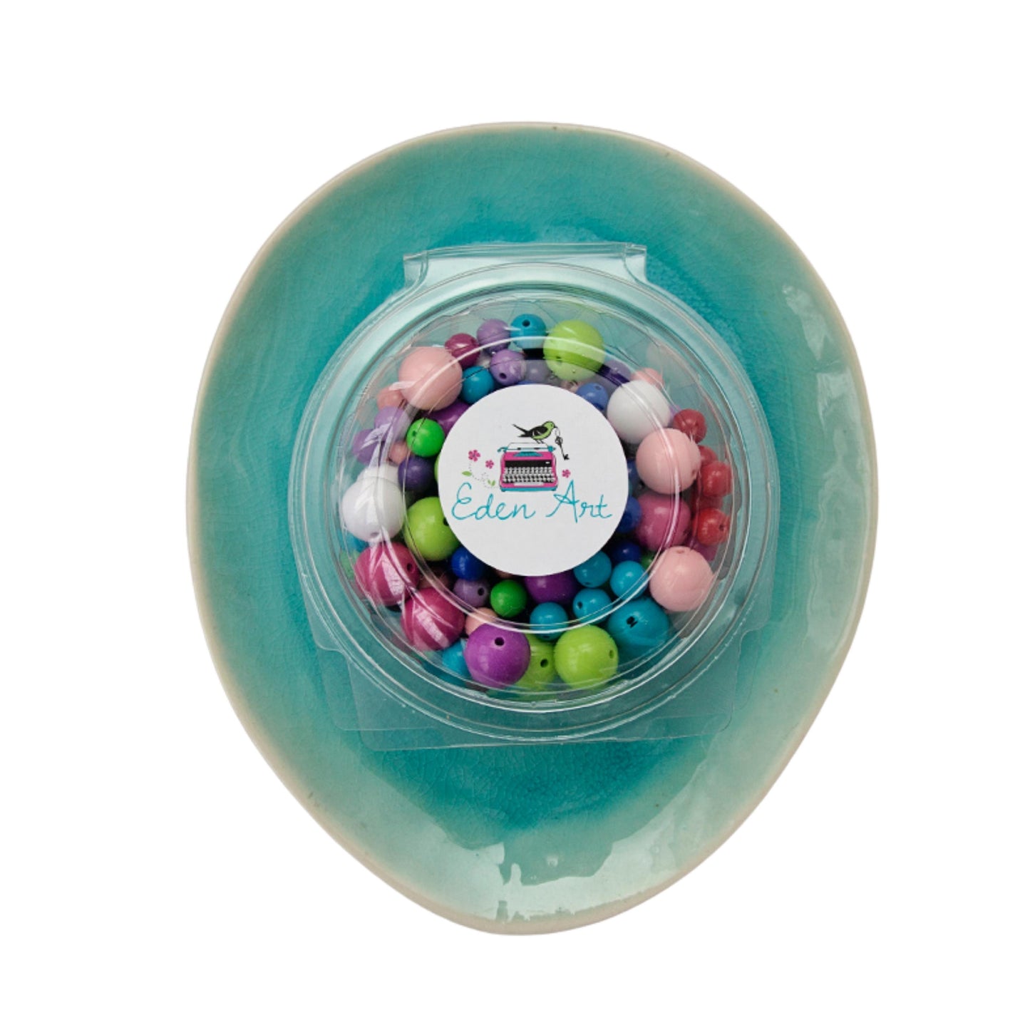 Tub Full of Plastic Beads