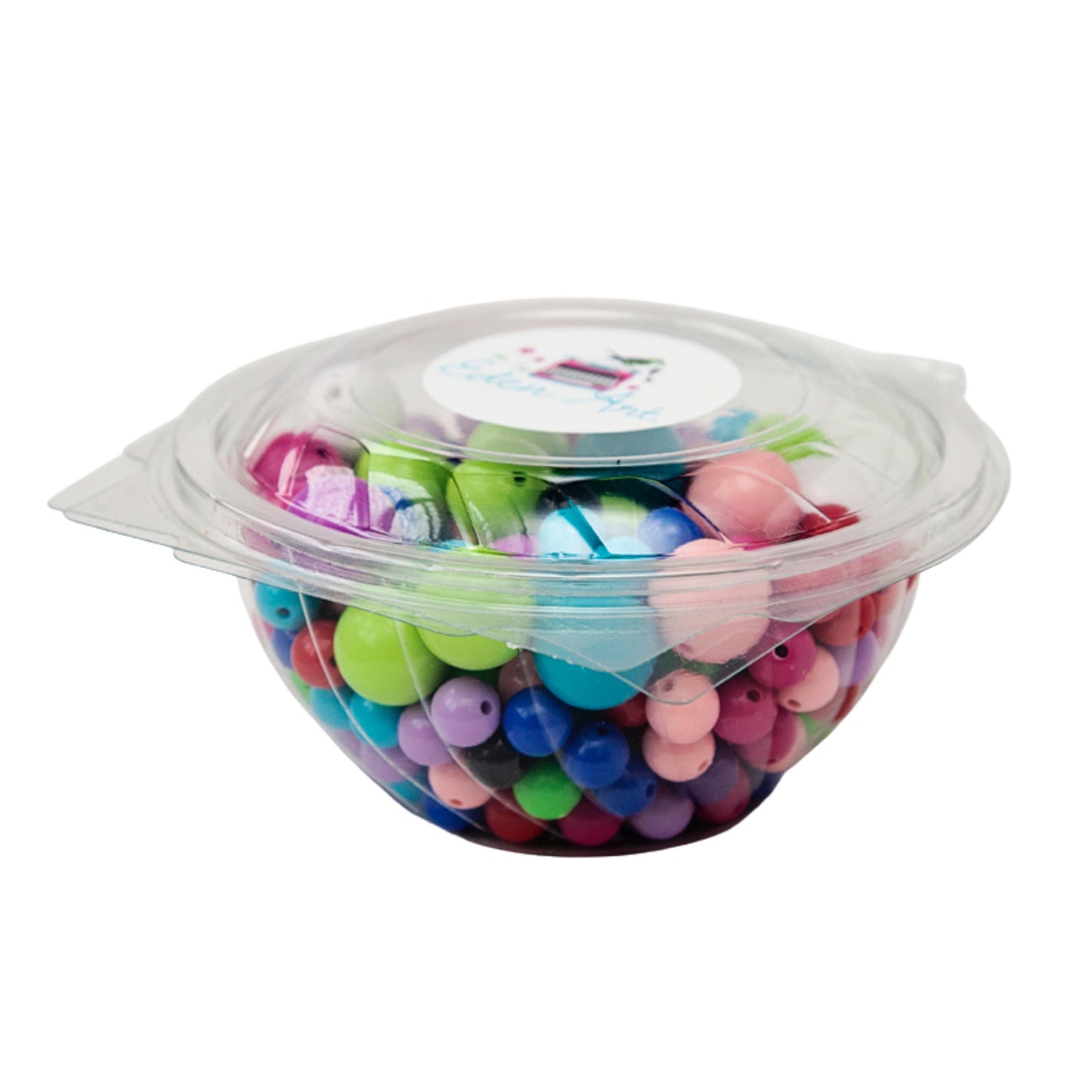 Tub Full of Plastic Beads