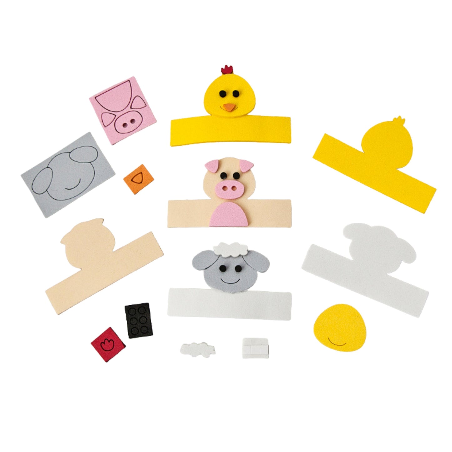 Make Your Own Finger Puppets - Farm Animals