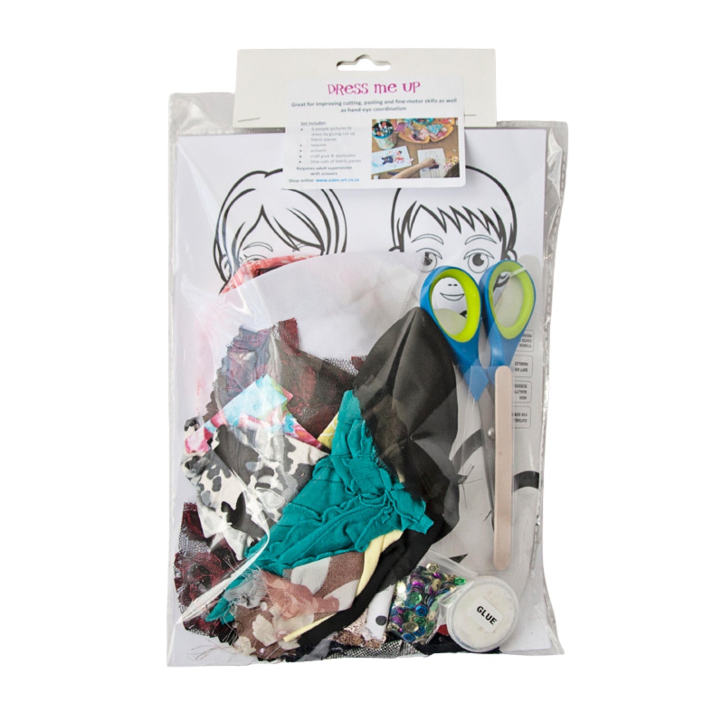 Dress Me Up Fabric Craft Set