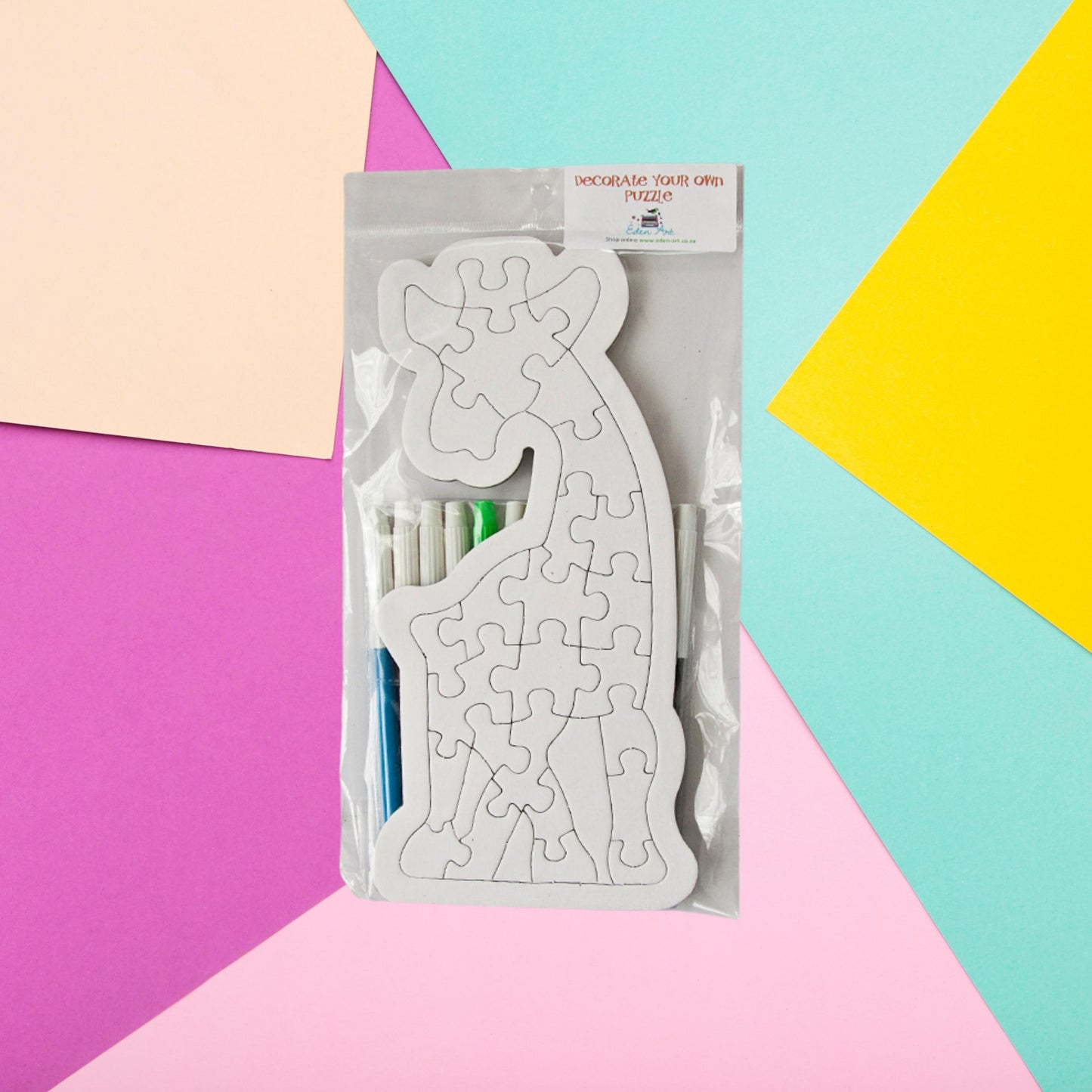 Make Your Own Puzzle Set - Giraffe