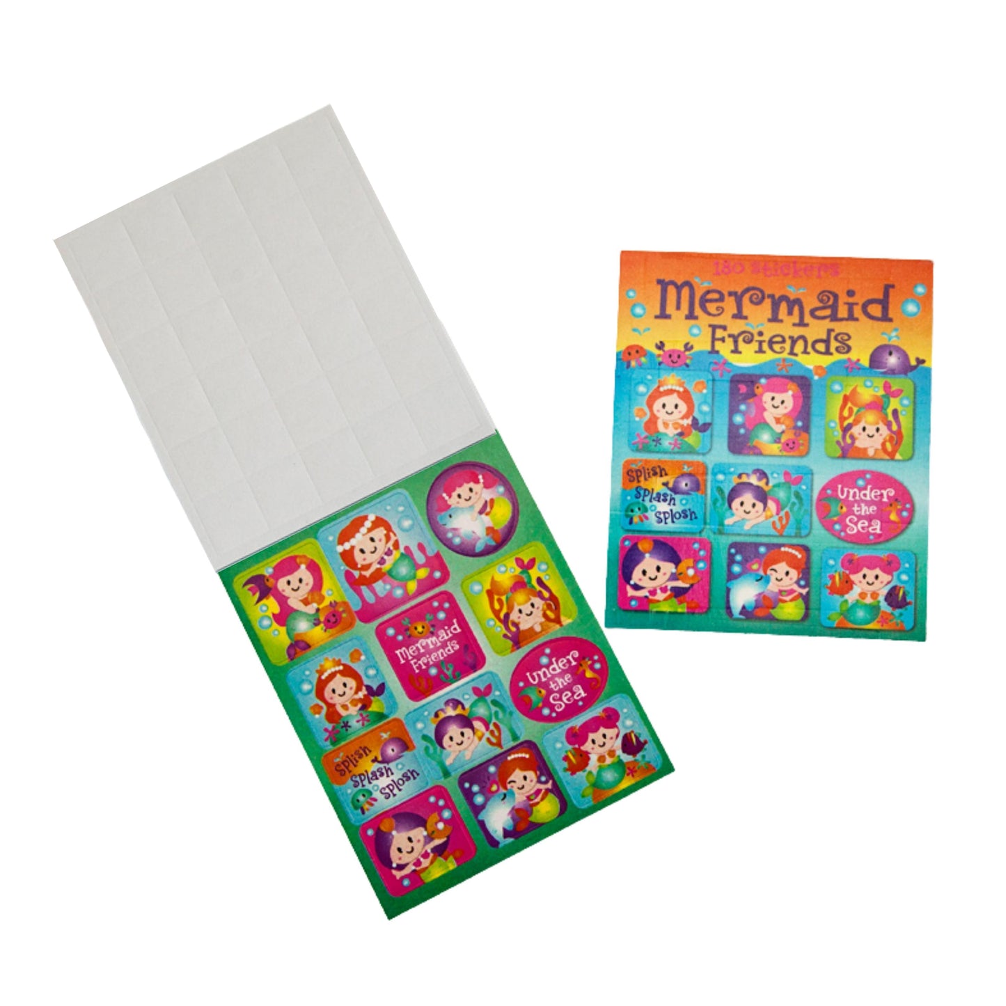 Mermaids Sticker Pad - 180 Stickers