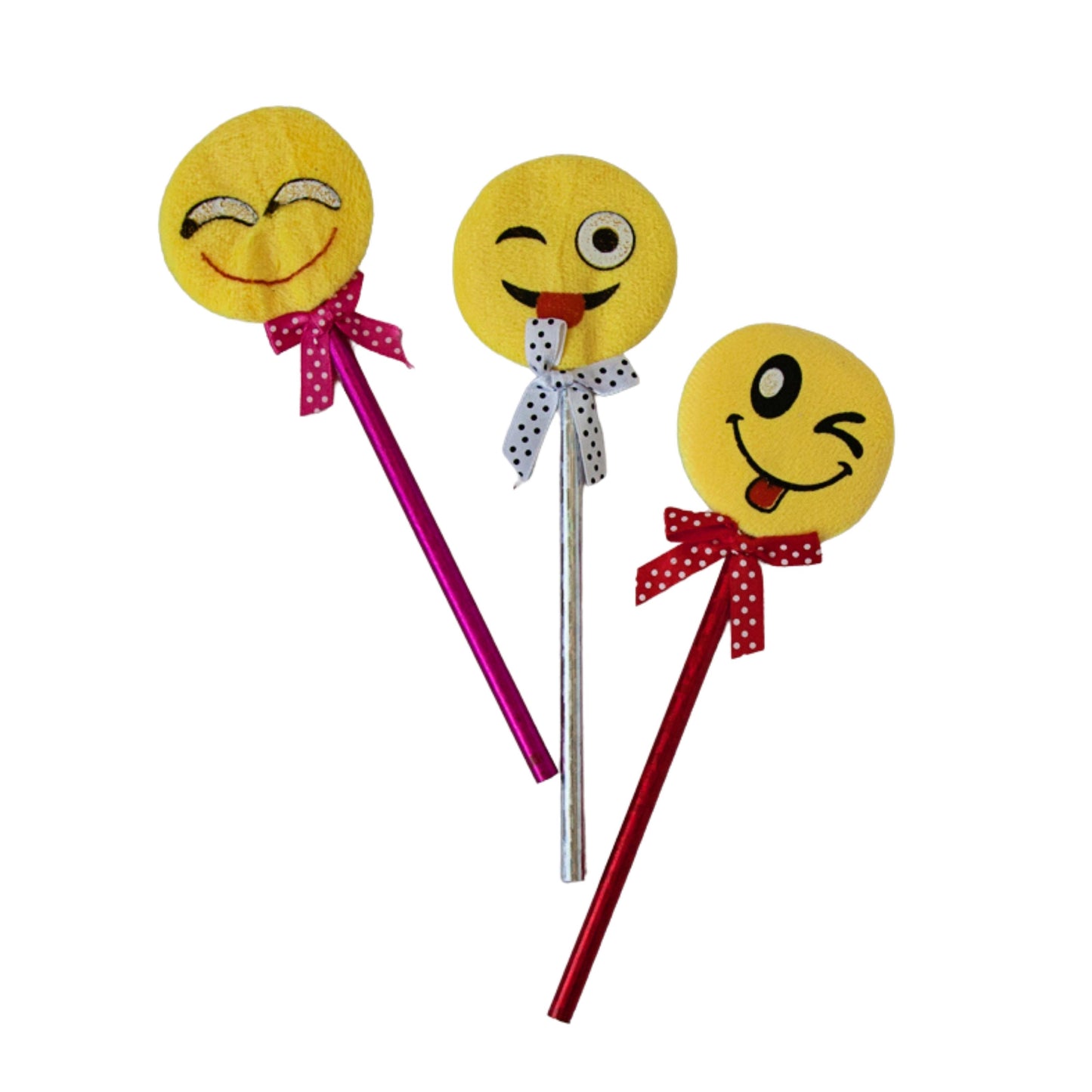 Set of Emoji Pen, Pencils and Eraser