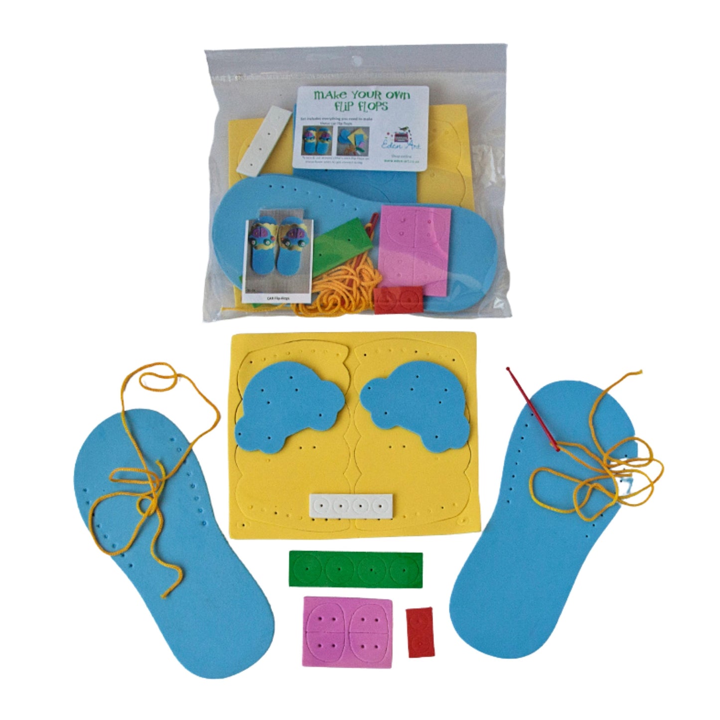 Make Your Own Foam Flip Flops