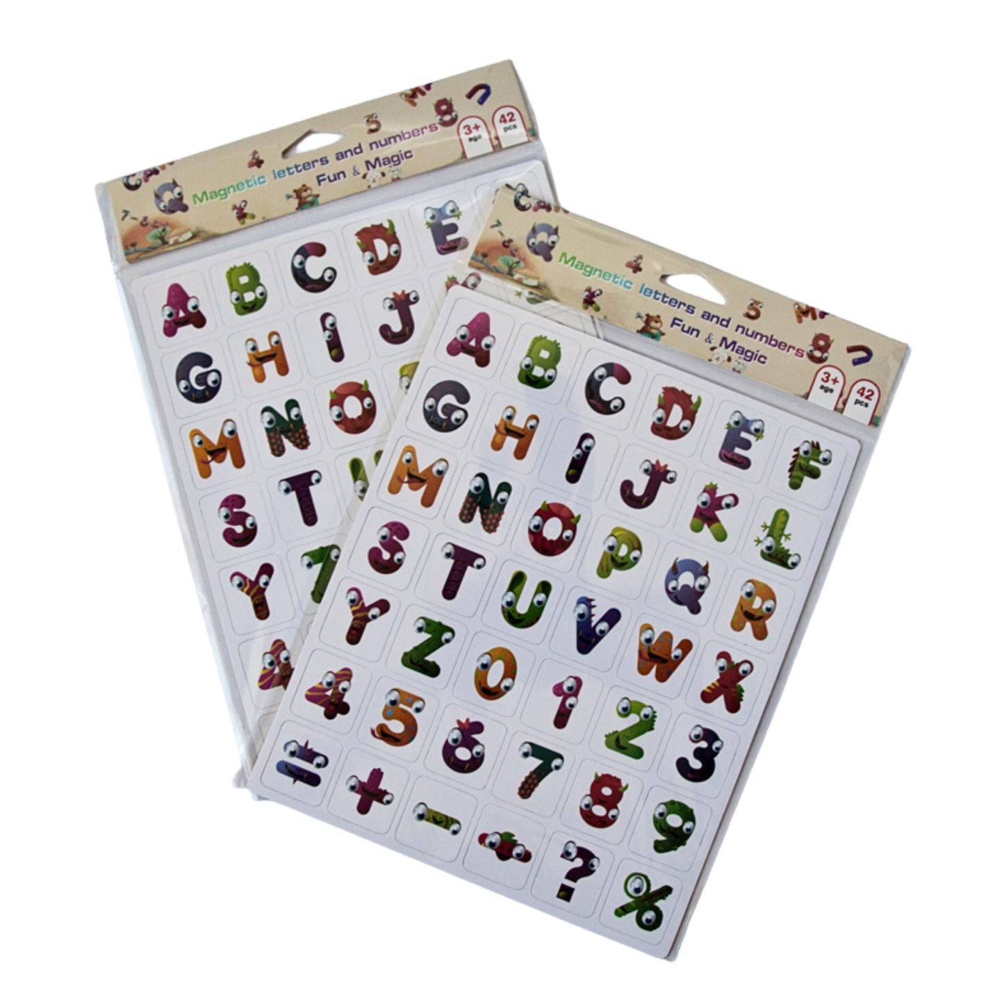 Magnetic Letters and Numbers