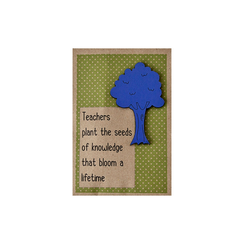 Teacher Appreciation Sunflower Seeds in Decorative Envelope