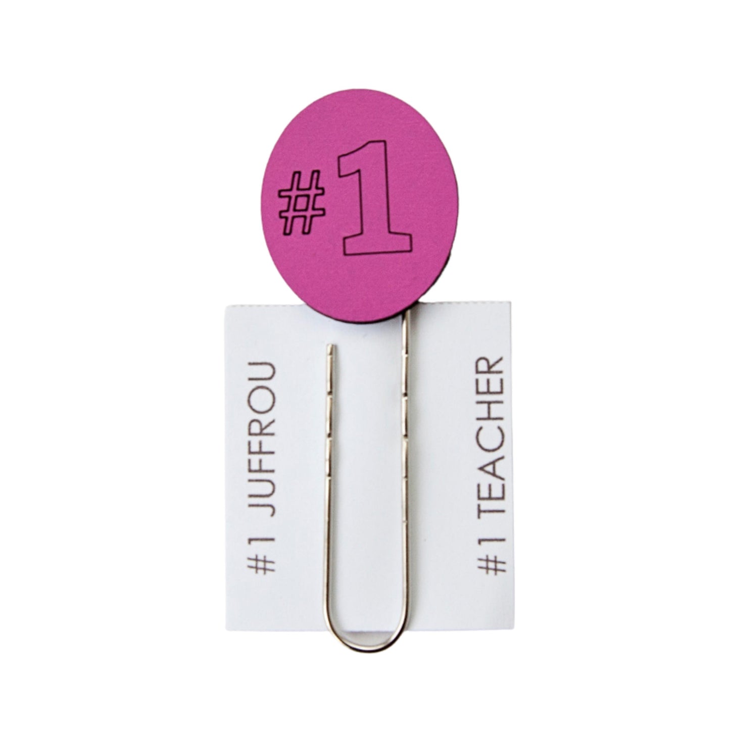 #1 Teacher or Onderwyser Bookmark