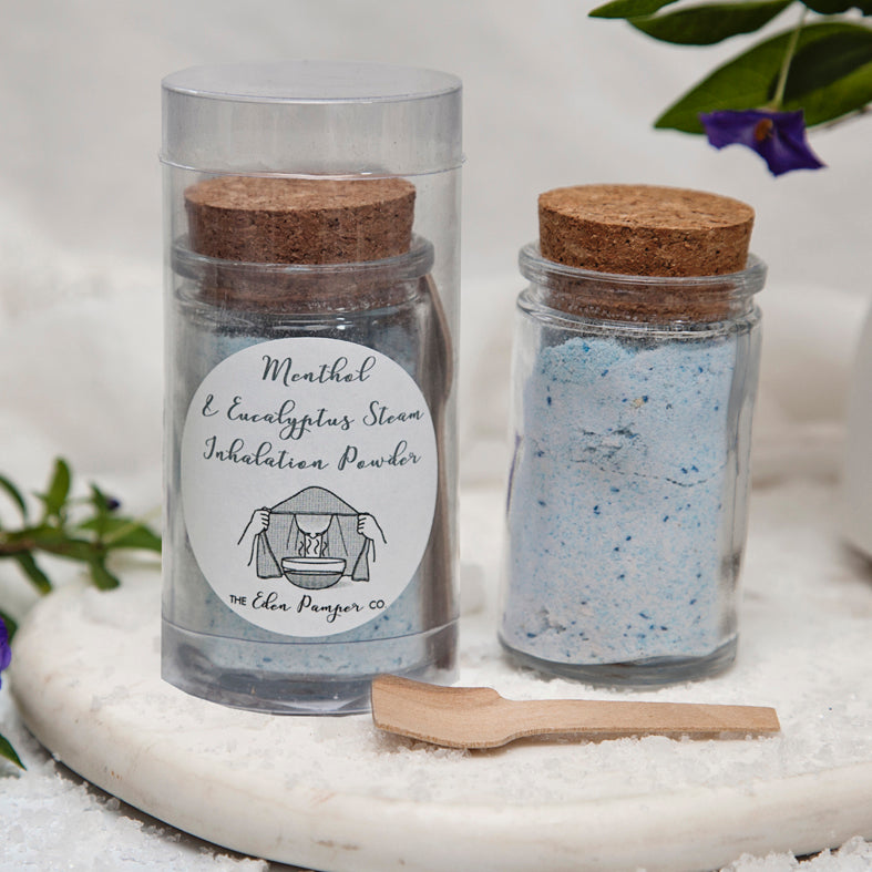 Menthol & Eucalyptus Natural Steam Inhalation Powders