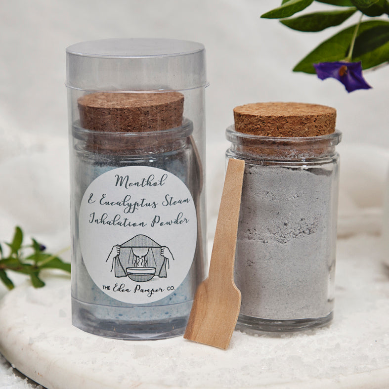 Menthol & Eucalyptus Natural Steam Inhalation Powders