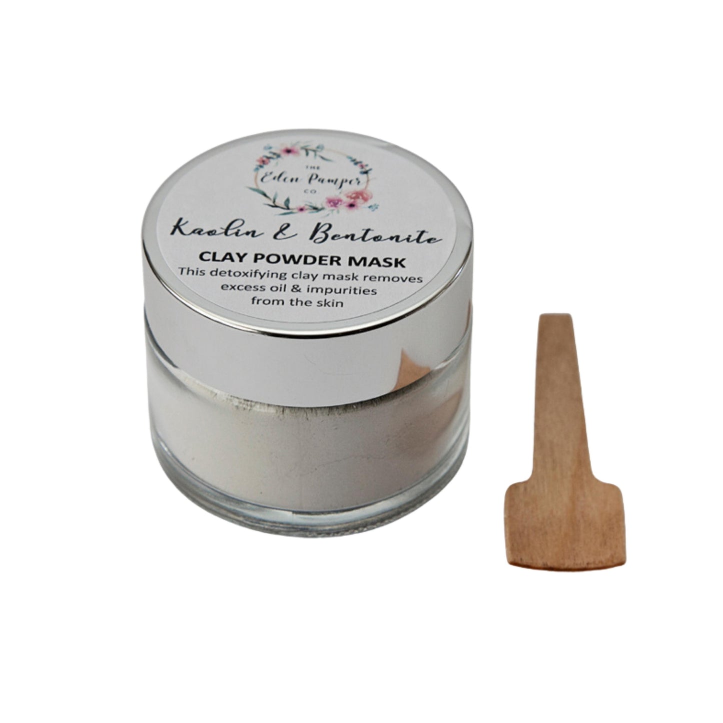 Clay Face Mask - Kaolin & Bentonite Clay Powder Mask