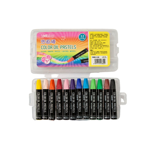 Colour Oil Pastels - 12 Pack