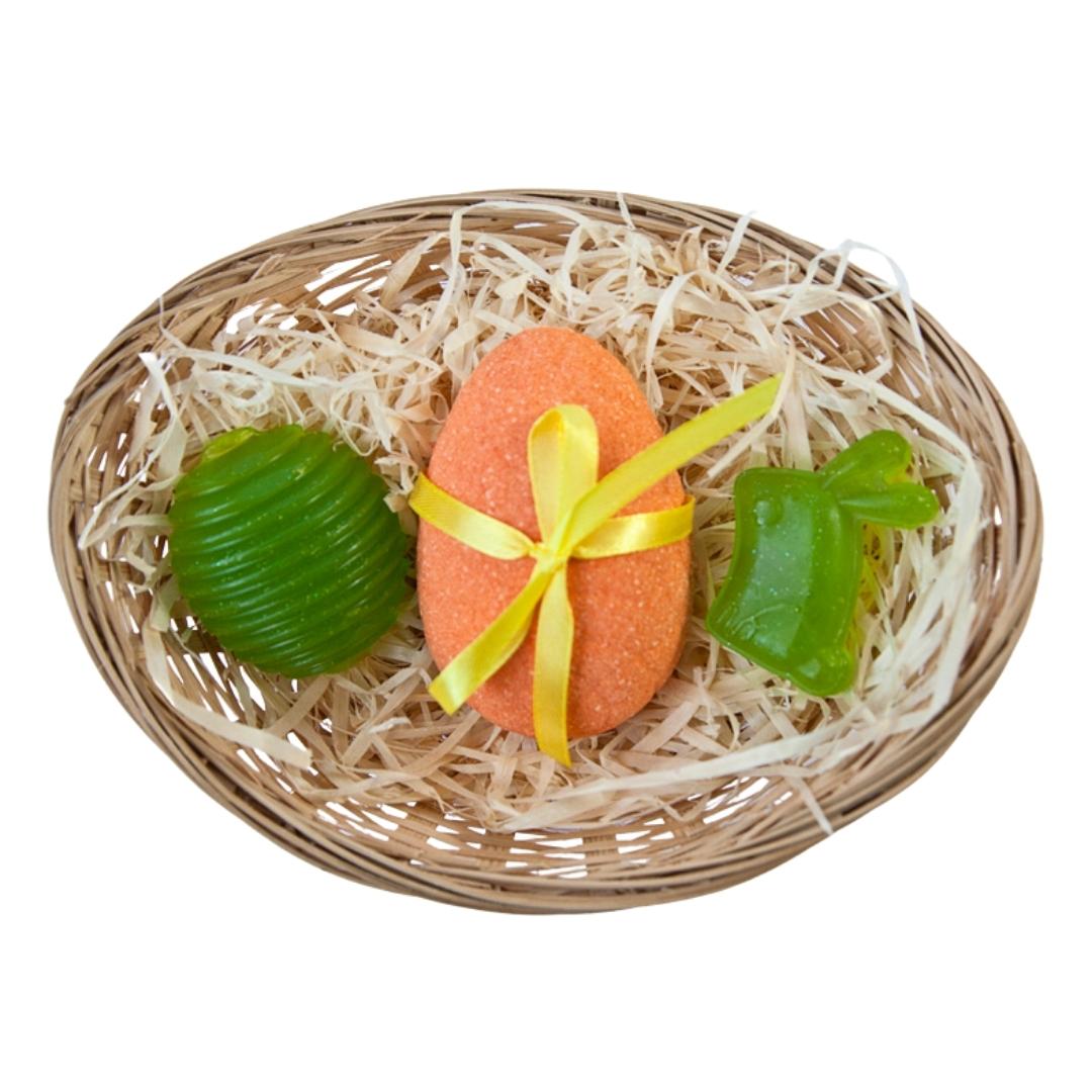 Boys Easter Bath Bomb & Soap Basket Set