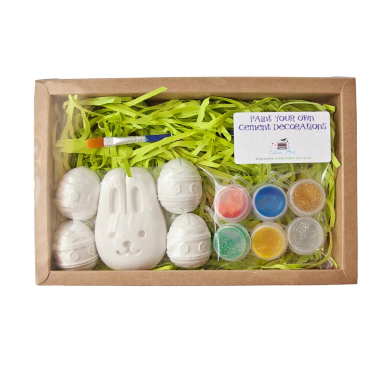 Paint Your Own Easter Cement Ornaments Set