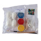 Paint Your Own Foam Easter Eggs Set - Primary colours