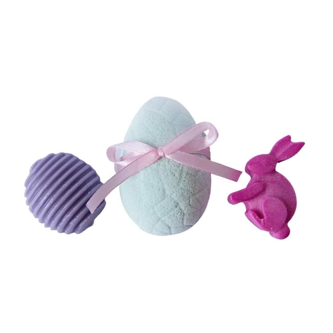 Girls Easter Bath Bomb & Soap Basket Set