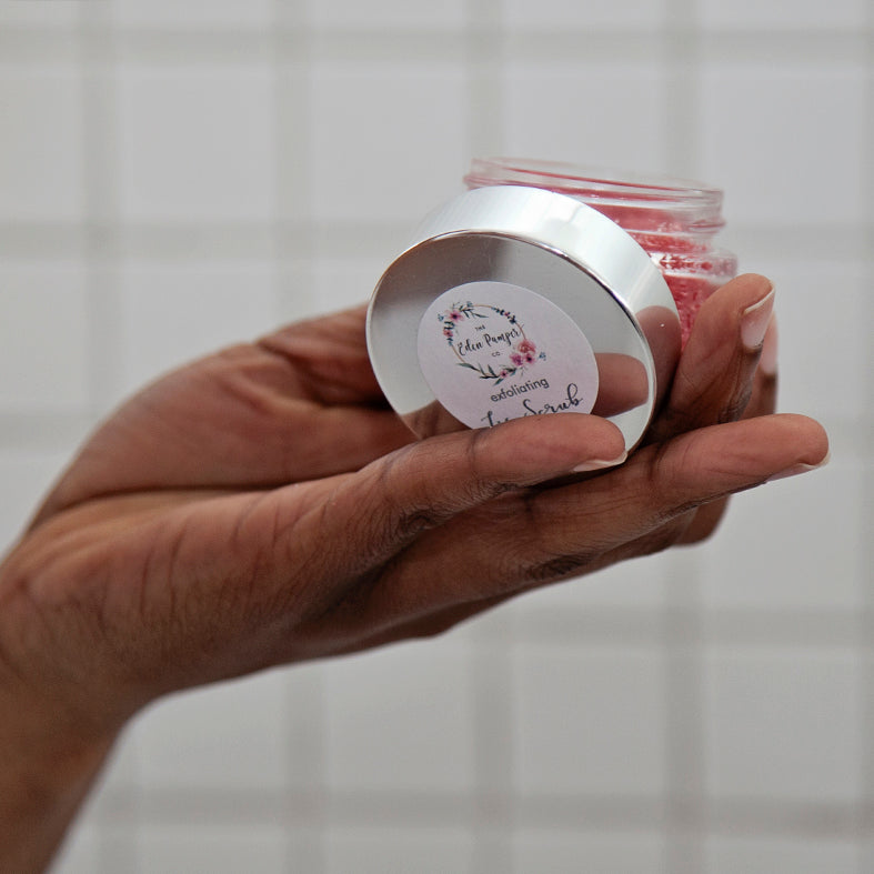 Exfoliating Strawberry Lip Scrub