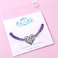 Filigree Heart Suede Bracelet - Variety of Colours