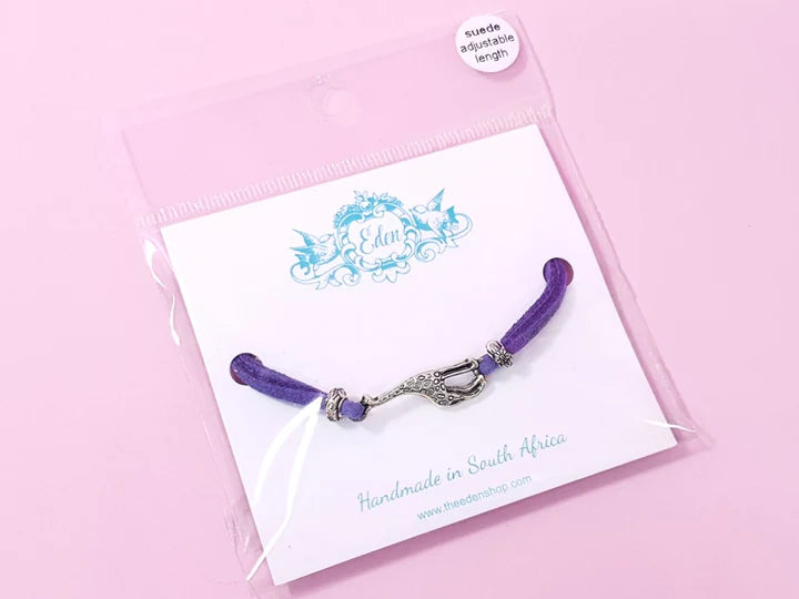 Giraffe Suede Bracelet - Variety of Colours