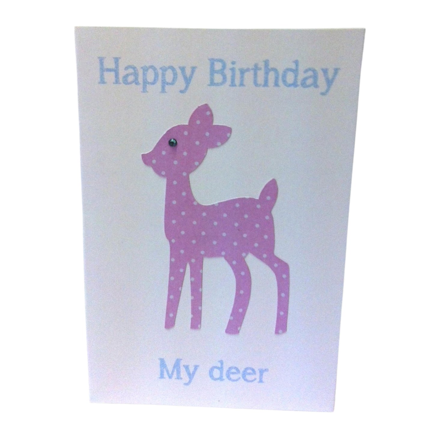 'Happy Birthday My Deer' - Greeting Card