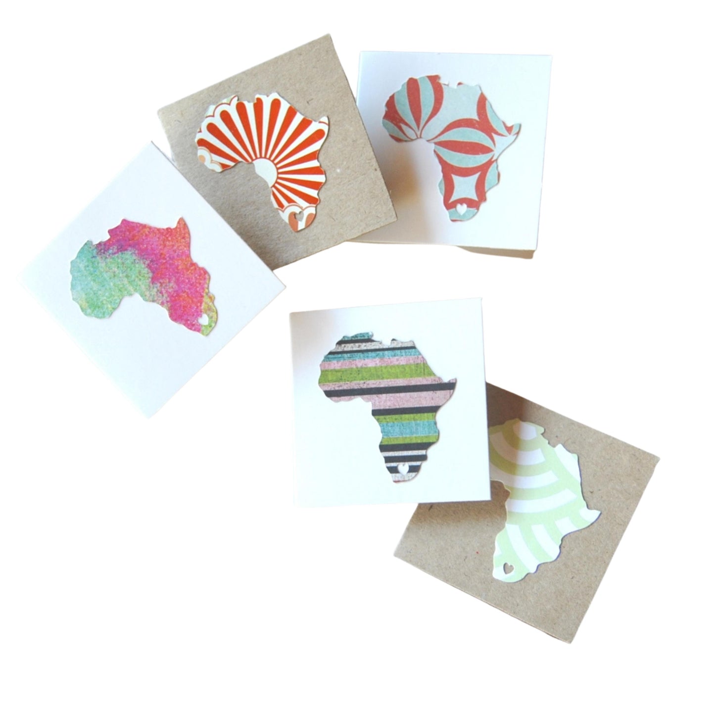 Mini Africa Greeting Card
