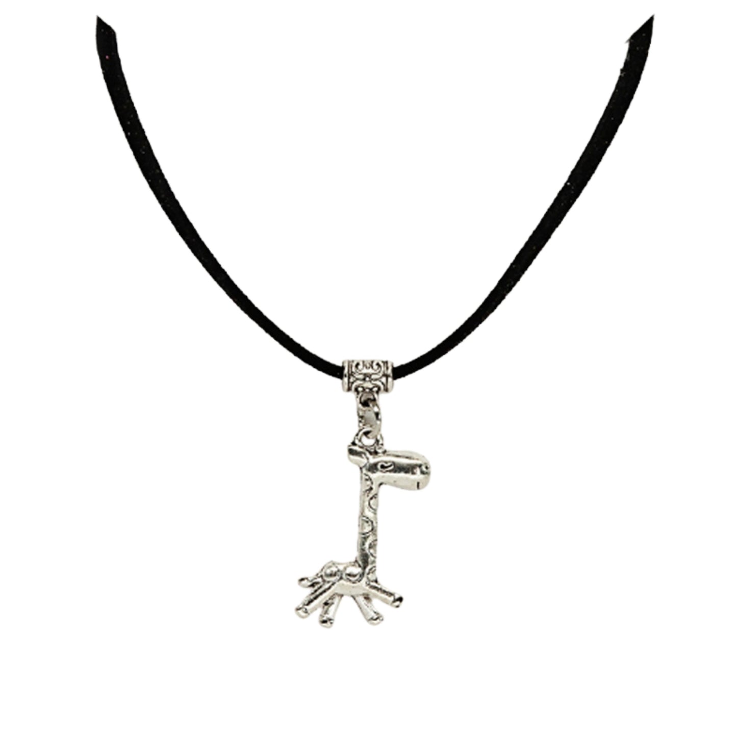 Giraffe Suede Choker Necklace - Variety of Colours