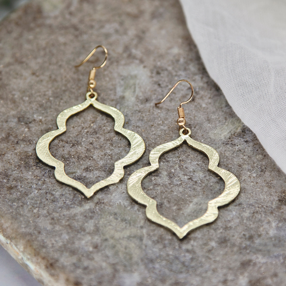 Gold Moroccan Style Earrings