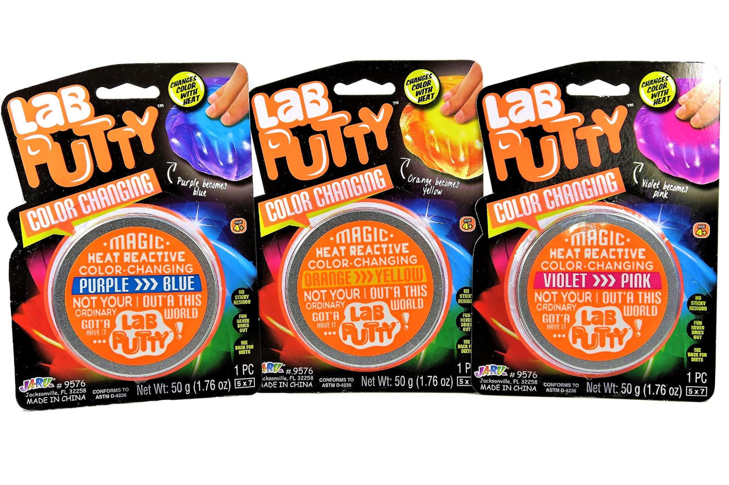 Colour Changing Putty - Three Colour Options