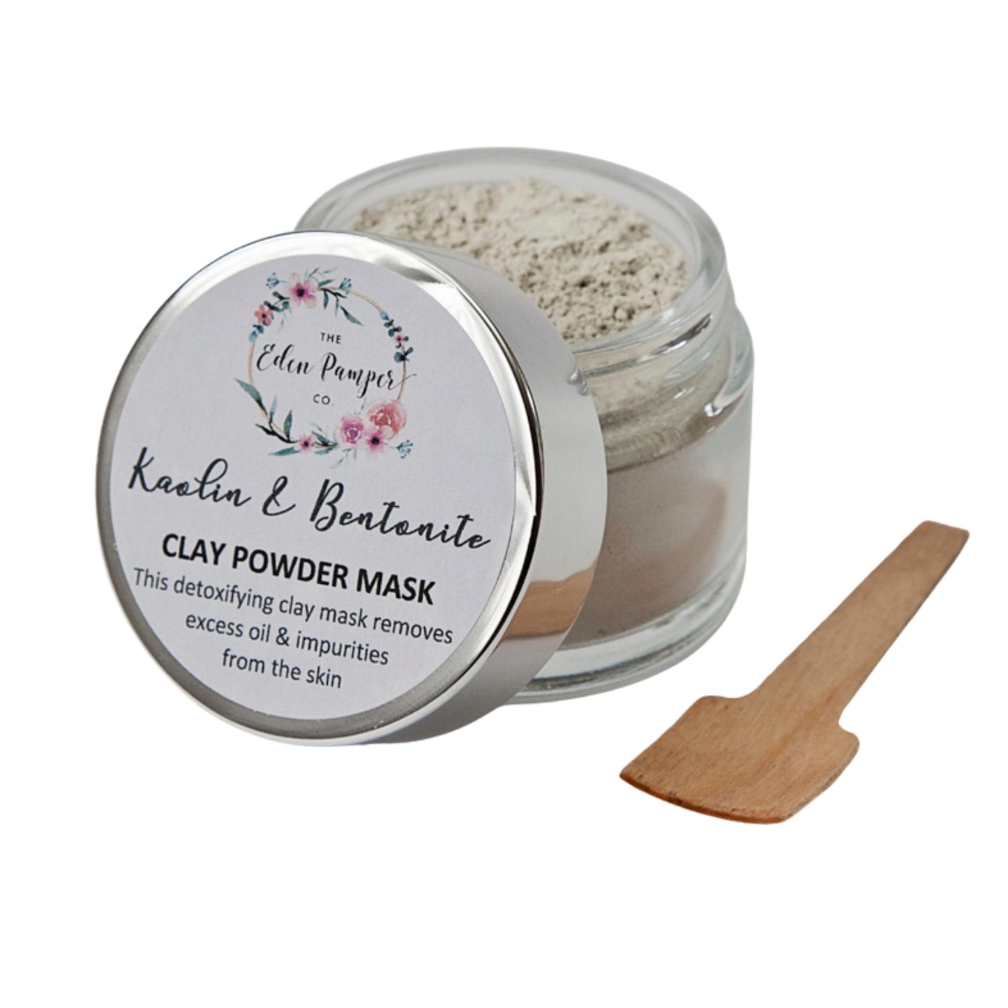 Clay Face Mask - Kaolin & Bentonite Clay Powder Mask