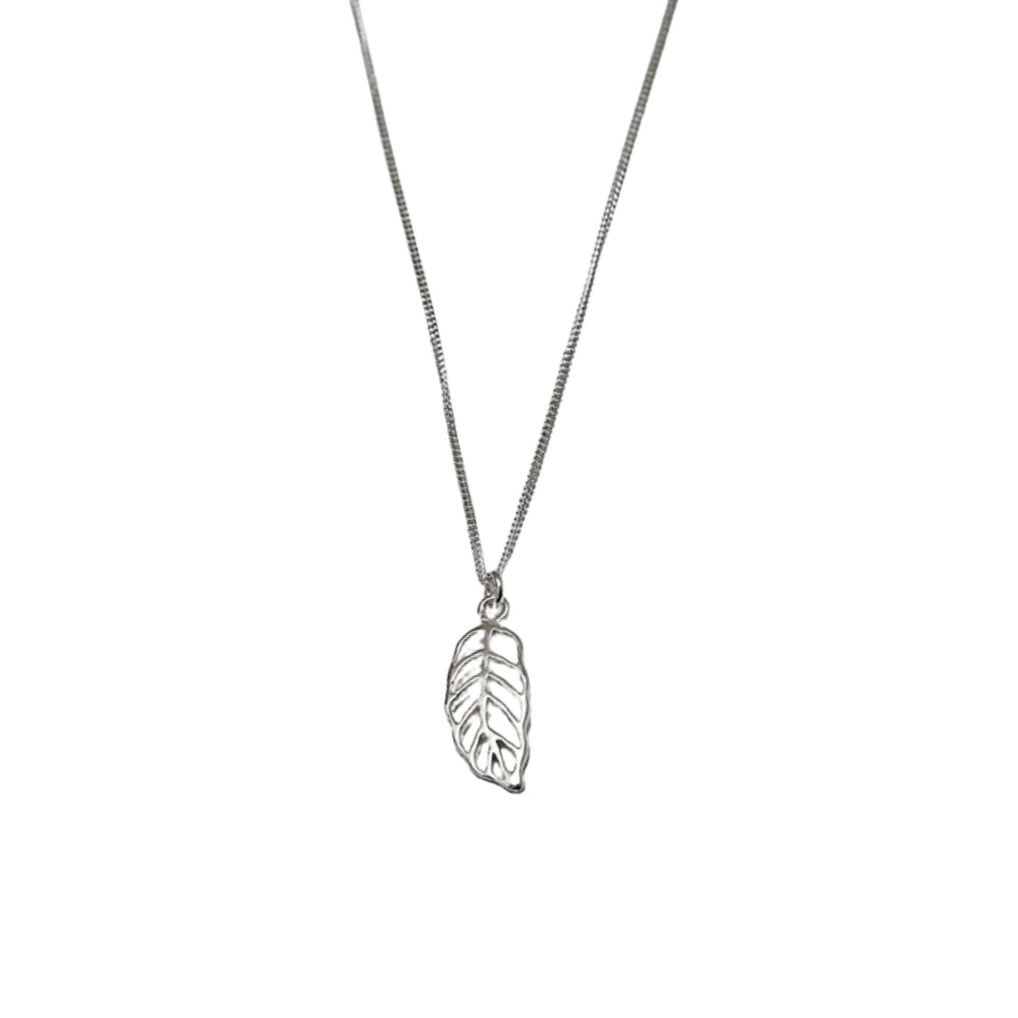 Leaf Sterling Silver Necklace